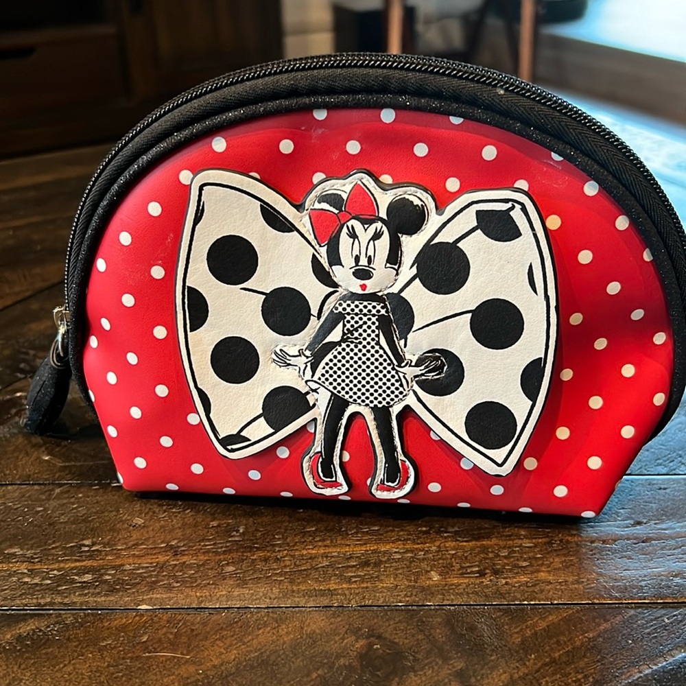 Disney | Rare Disneyland Paris Minnie Mouse Bag Clutch Polkadot